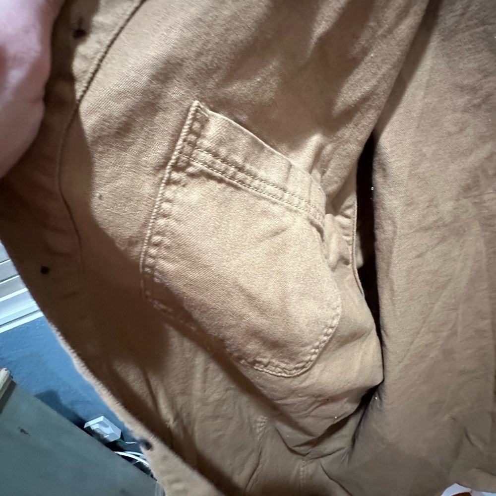 Goodfellow & Co tan work shirt. Country side, Urban, utility, Americana - Picture 6 of 10
